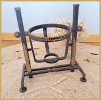 🍾Porte-bouteille en fonte - Napoleon Bisquit/Flaschenhalter