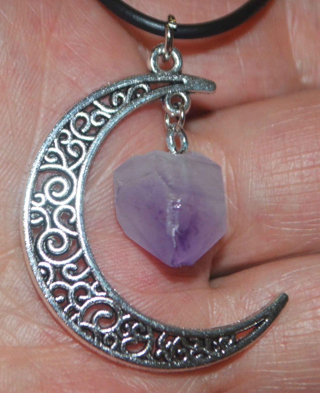 Catenine: Halskette 35C – Mond mit Amethyst – Nuovo e nell'imballaggio originale da Goldiwil (Thun) venduto da han_v5b7