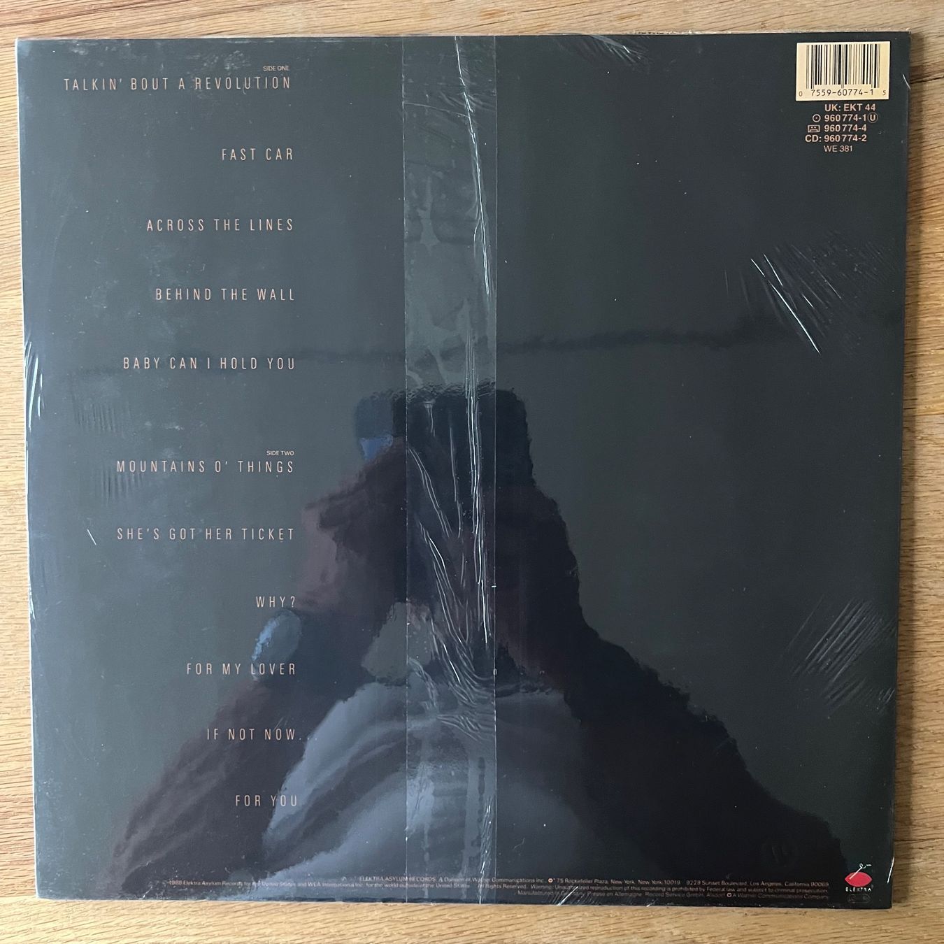 Dischi in vinile: Tracy Chapman - Same / 1. D-Press. 1988 - NEW & Sealed – Nuovo e nell'imballaggio originale da Gais venduto da soundcave57 1