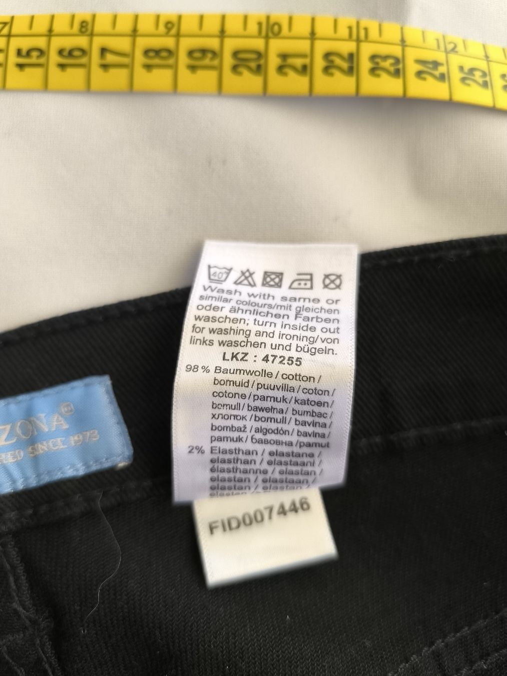 Arizona Jeans: Jeans Arizona neri taglia 46 cotone stretch – Nuovo (secondo la descrizione) da Oensingen venduto da Outlet_Super_Sale 4