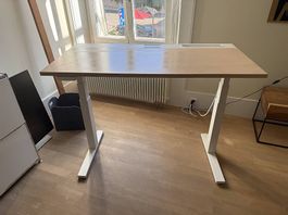 Höhenverstellbarer Schreibtisch elektrisch -120x60