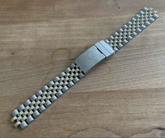 Original vintage TAG Heuer Bicolor Edelstahlarmband 202/3