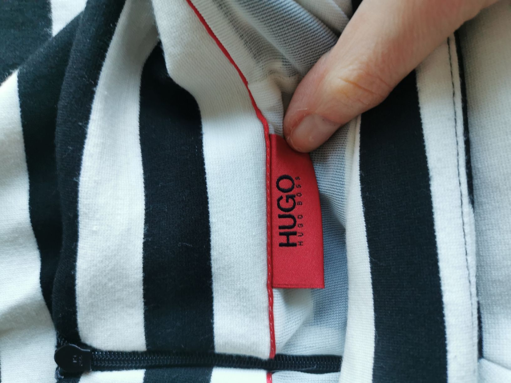 Hugo Boss Röcke: HUGO BOSS Rock gestreift schwarz weiss Gr. S – Gebraucht aus Zürich von ann_9bjc 2