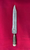 RARE: Ancienne couteau de chasse. Italie 18ème siècle