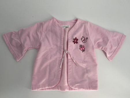 Rosa Jäckli/ Jerseyjacke Gr. 80 von Ergee