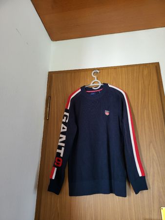 Pull GANT Homme, Bleu Marine, Taille M