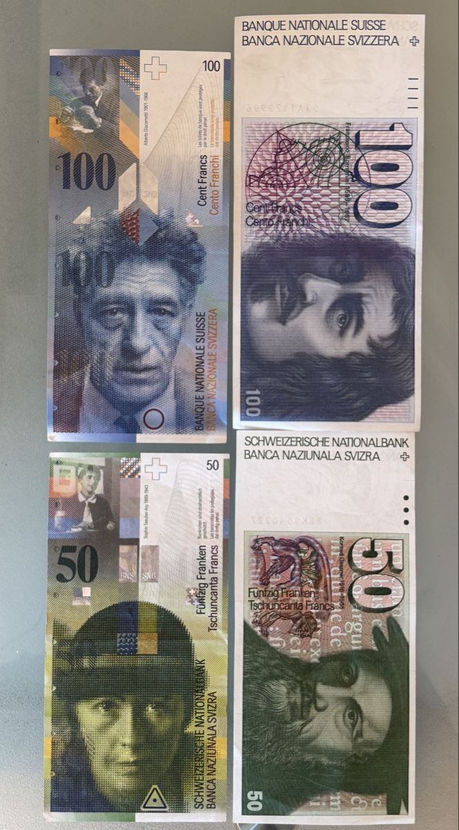 Banconote: CH 100 / 50 Franken Noten Sammlung Konvolut – Nuovo (secondo la descrizione) da Zürich venduto da Leonardahmetaj_ 1
