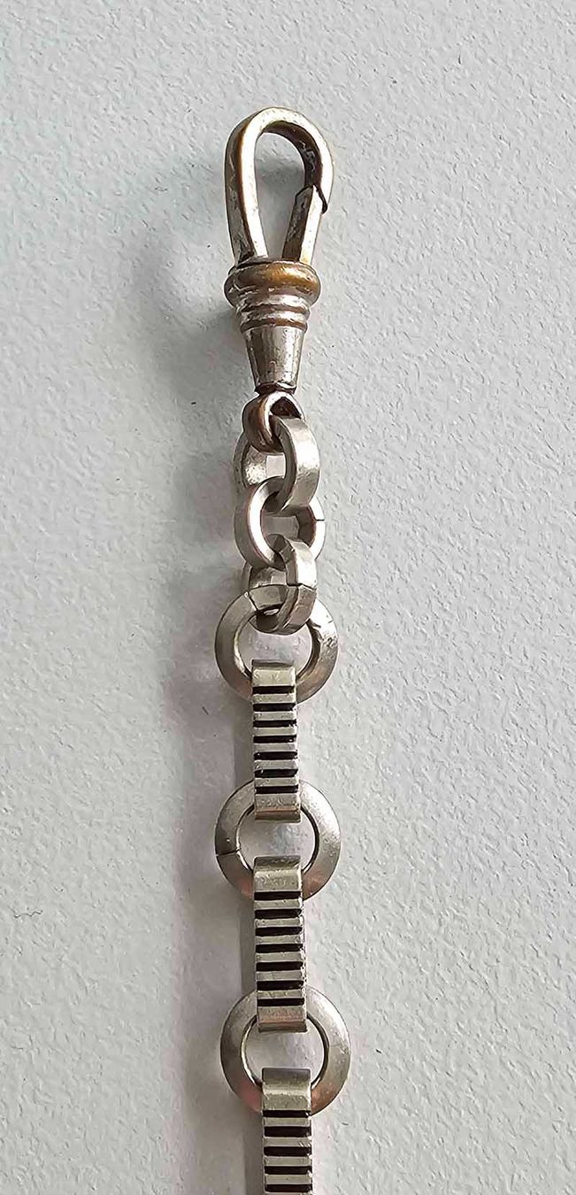 Altri accessori per orologi: Uhrenkette antik Bronze versilbert / Tula – Usato da Zug venduto da urzeit 1