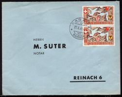 AARAU 27.X.41   KUVERT