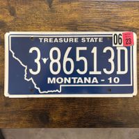 🇺🇸 U.S. Autoschild - Montana 3·86513D - ORIGINAL