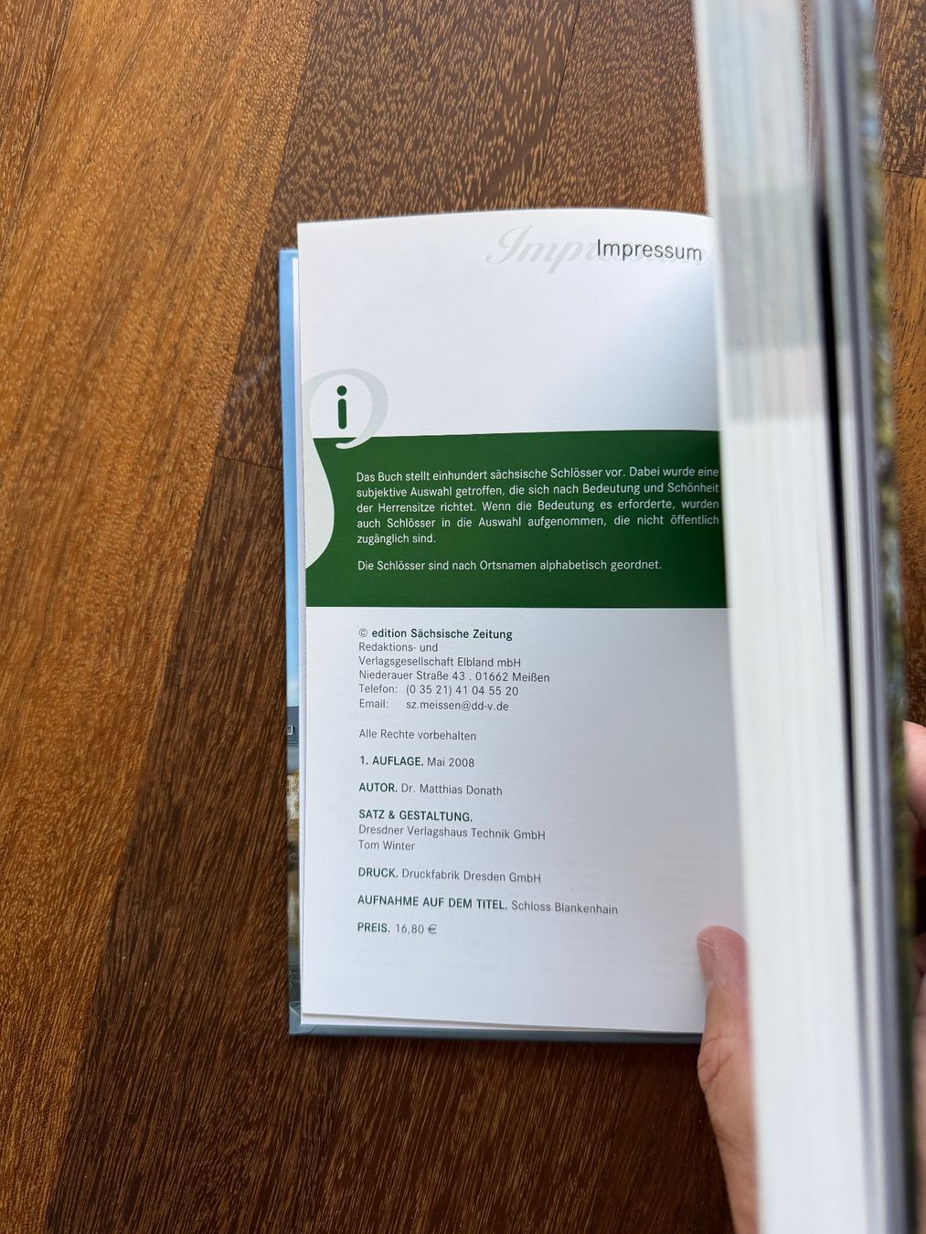 Libri: Sachsens schönste Schlösser – Nuovo (secondo la descrizione) da Ennetbaden venduto da miboo 2