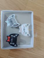 Ansteckbroschen Katzen