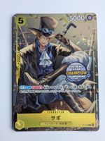 One Piece TCG Sabo P-073 Southeast Asian Champion JP