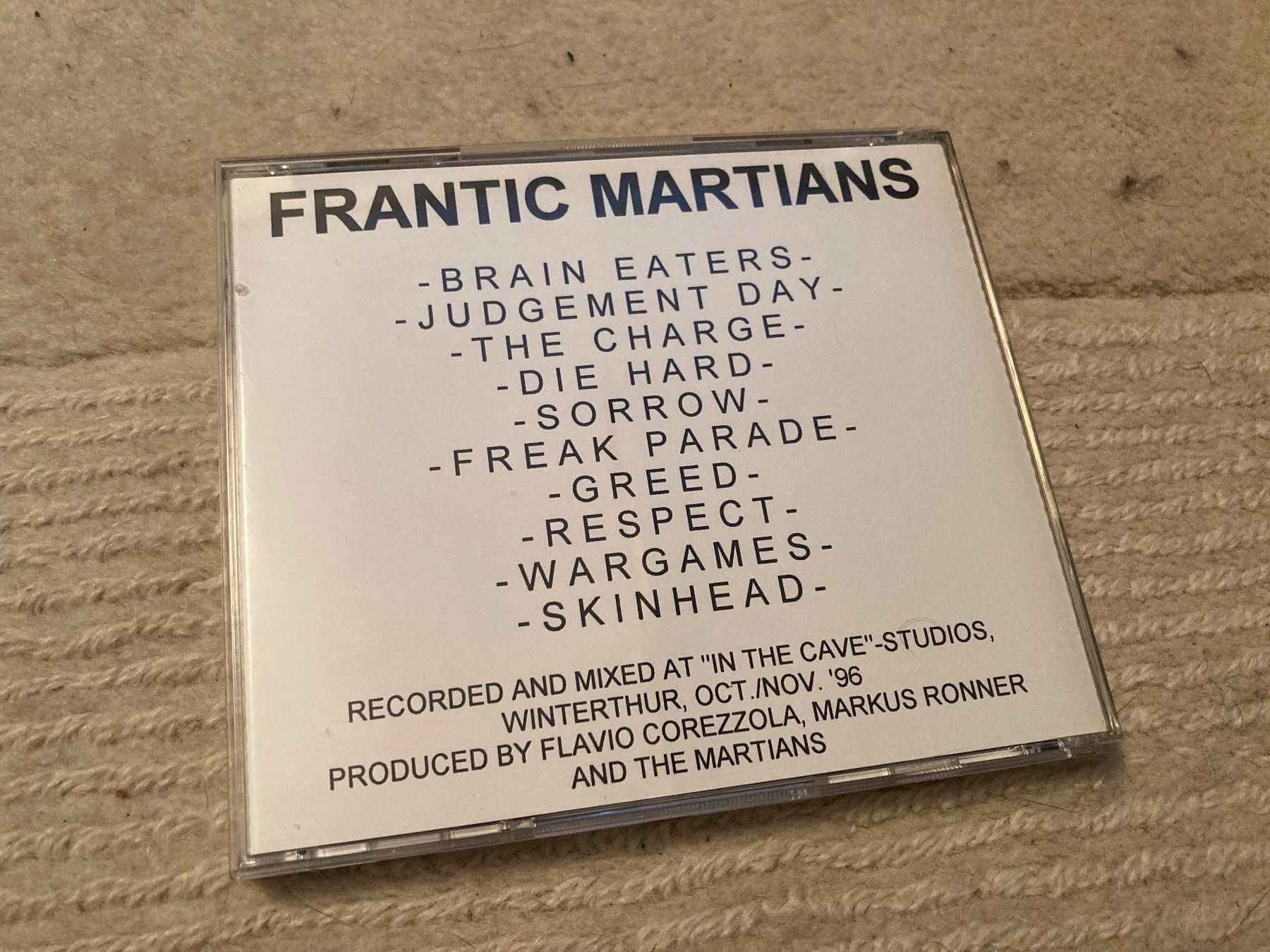 CD: Frantic Martians - CD  - Hardcore Punk Rock – Usato da Wagenhausen venduto da Novafreund283 2