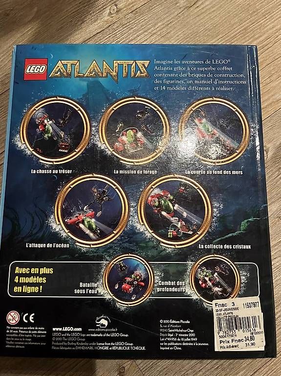 Kit di costruzioni: Lego Atlantis Brickmaster 16 modèles – Usato da Yverdon-les-Bains venduto da car_xd5s 1