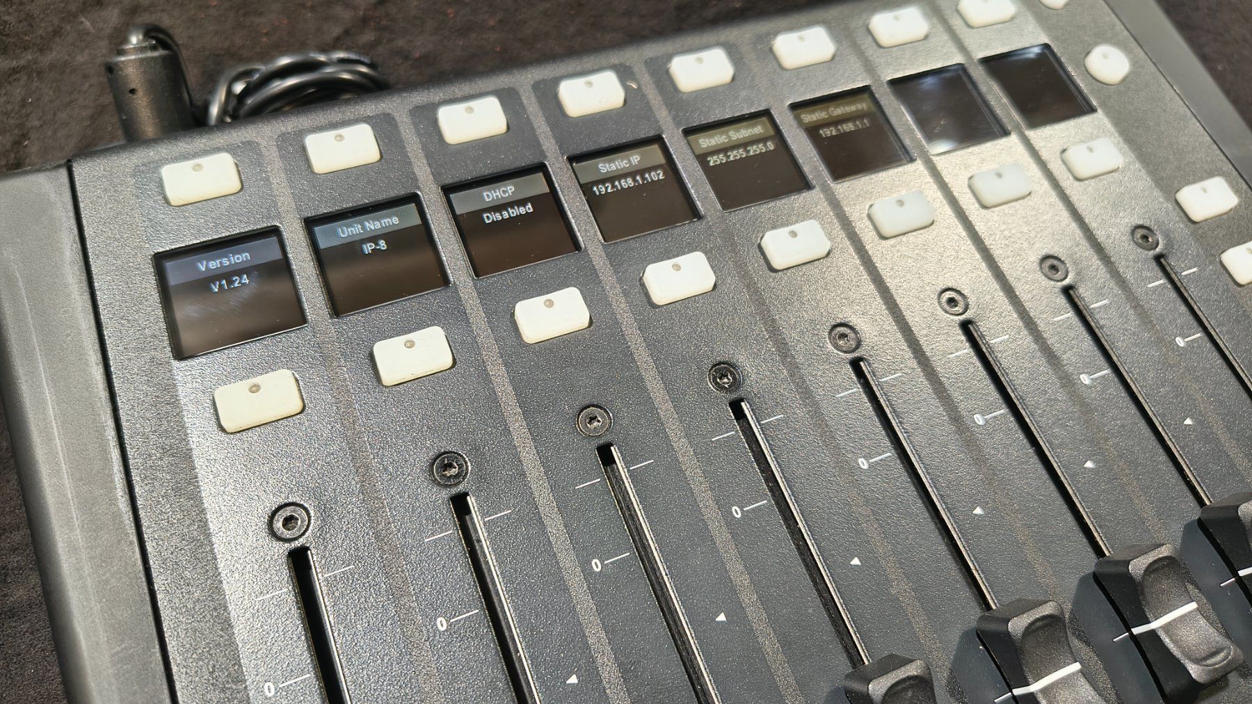 Sistema di controllo: Allen & Heath IP8 Remote Controller / guter Zustand – Usato da Interlaken venduto da streampower 4