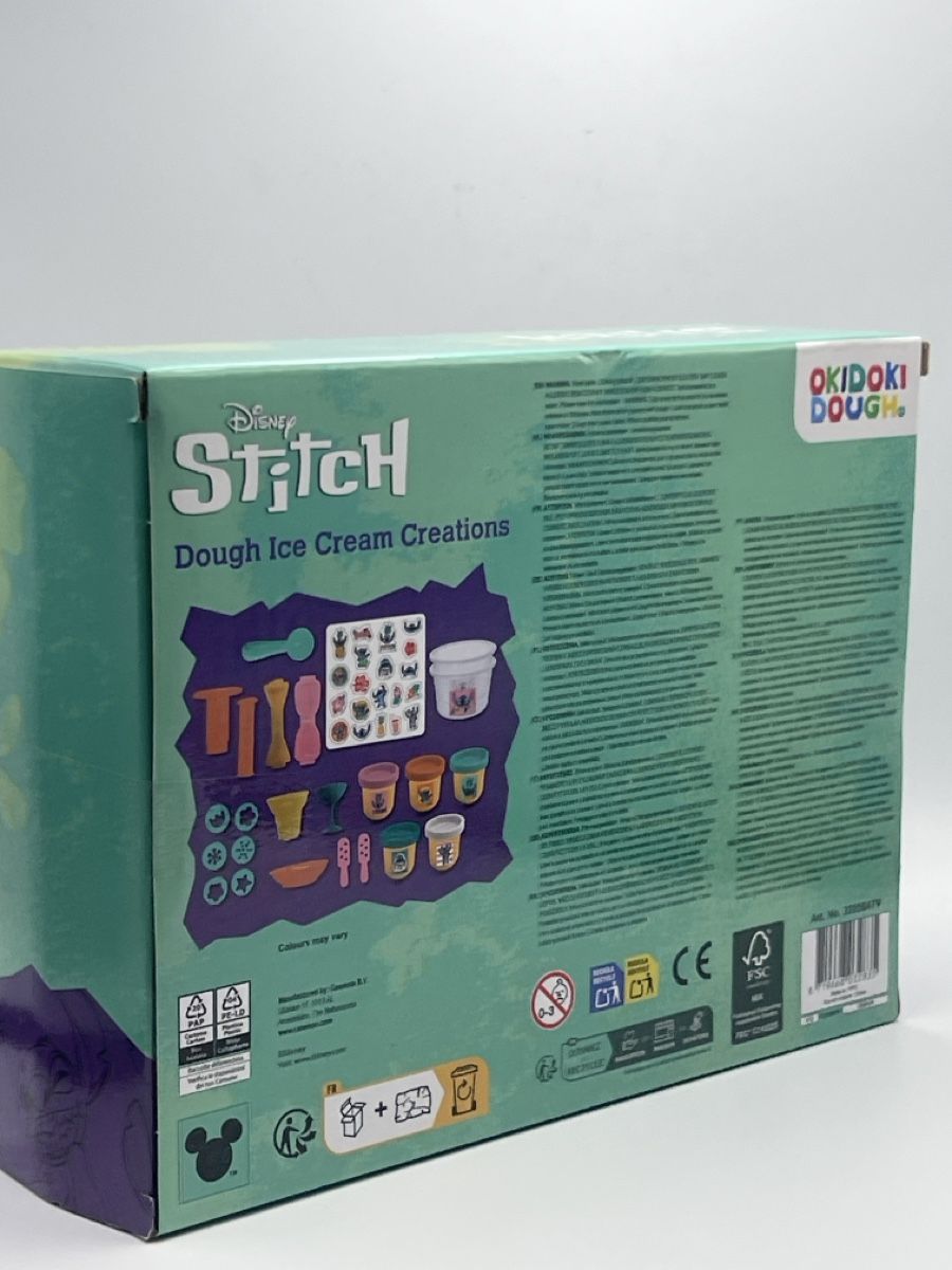 Kit bricolage: Disney Stitch Knete-Eiscreme Set, neuwertig & komplett – Nuovo e nell'imballaggio originale da Emmen venduto da VK-Retail 1