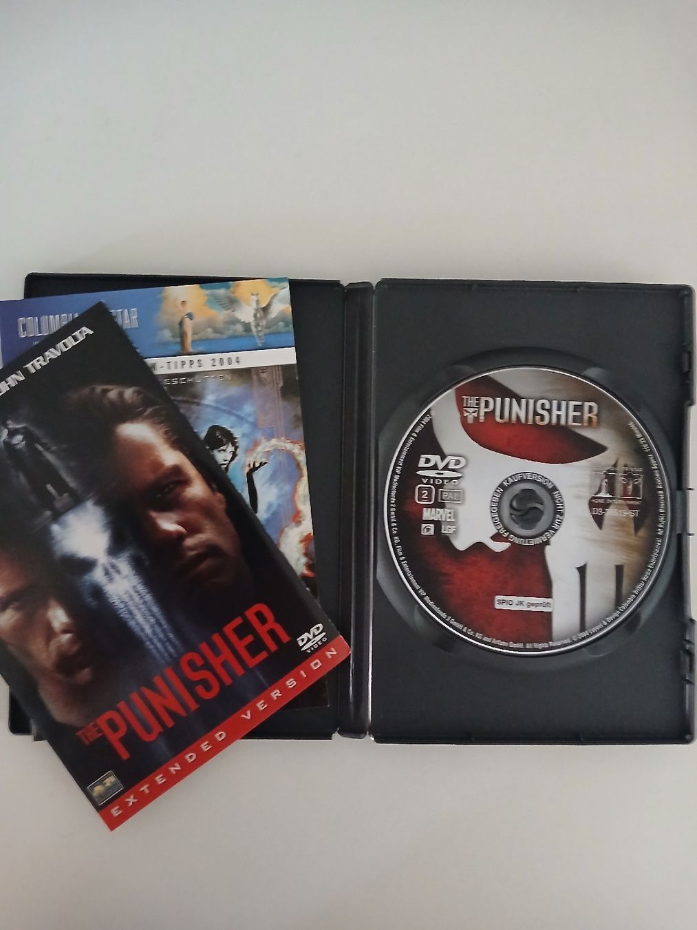 Tutti i DVDs: The Punisher Extended Version DVD Tom Jane John Travolta  – Usato da Berikon venduto da pil_thm8 1