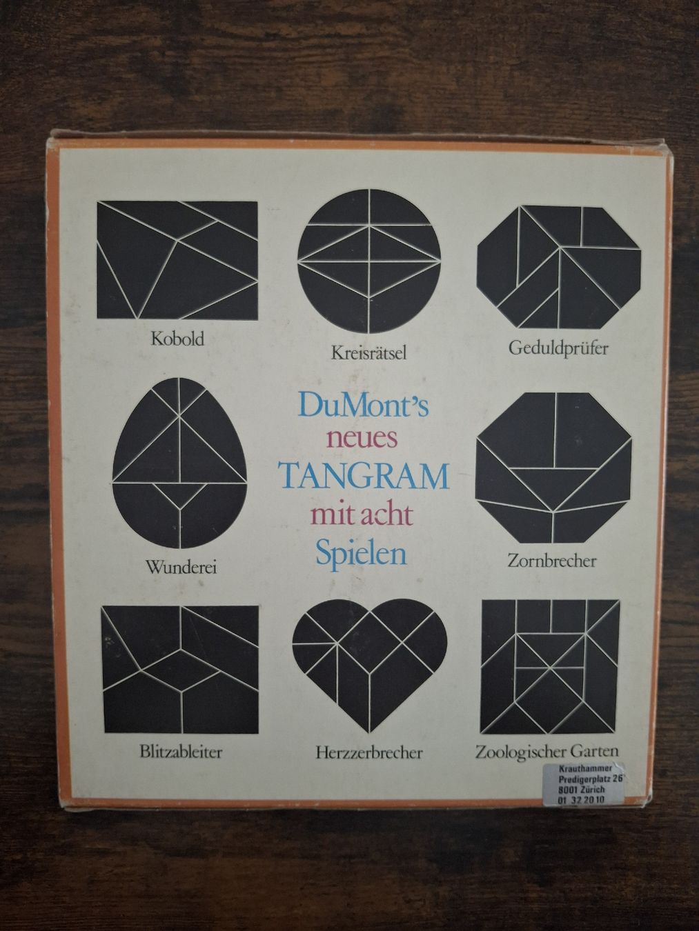 Giochi: Tangram – Usato da Zürich venduto da Vordermannd86 1