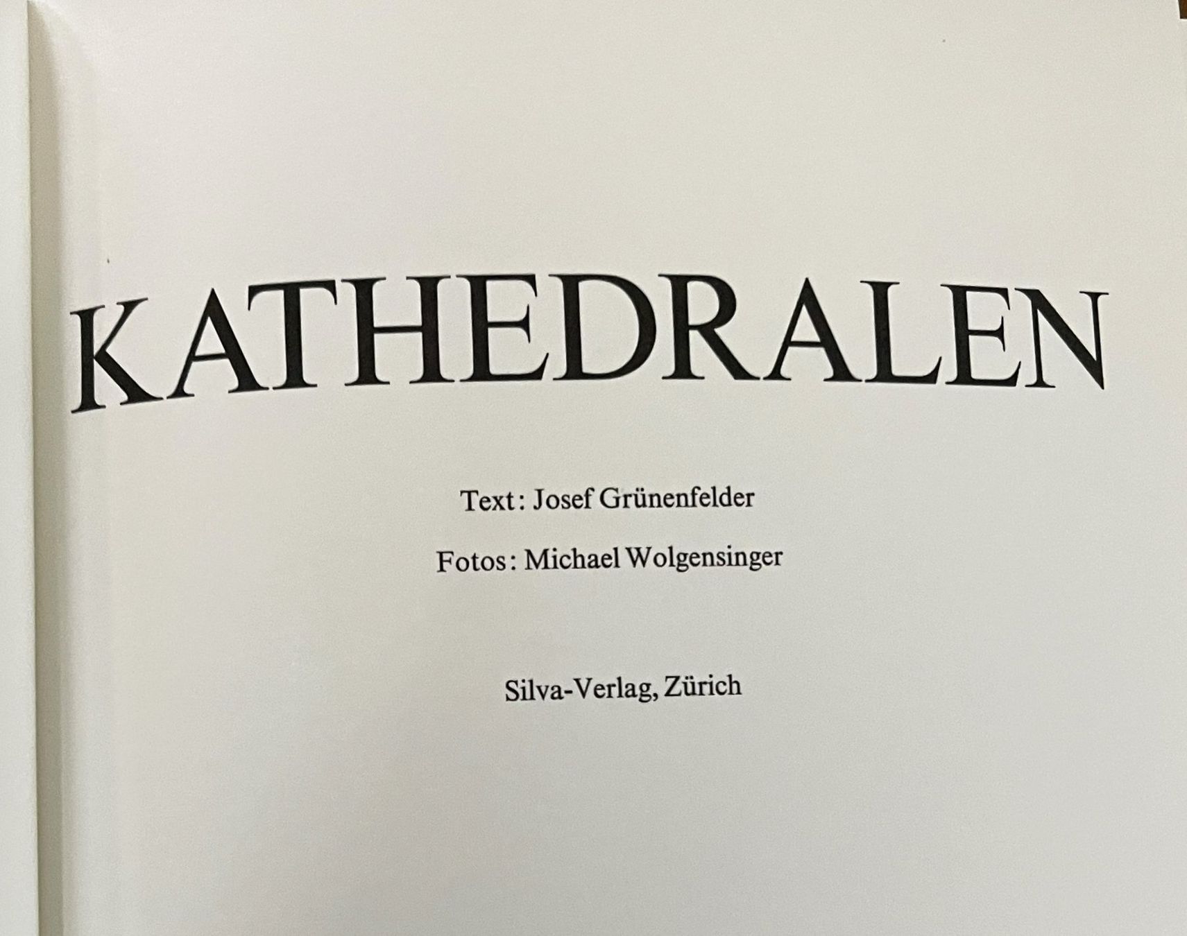 Bücher: Silva Verlag, Kathedralen, 1973 – Gebraucht aus Oftringen von Vucki 2