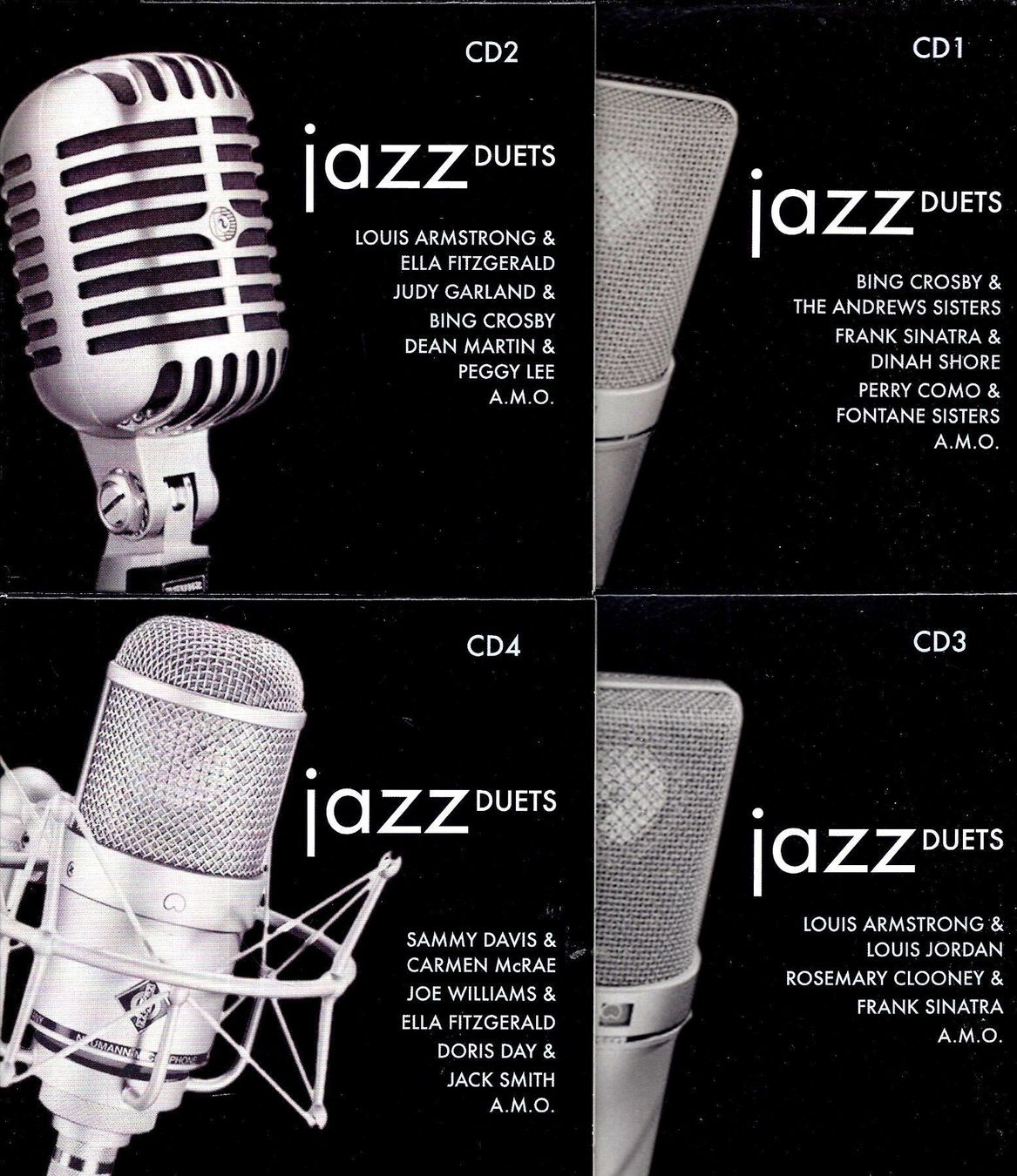 CDs: Jazz DUETS  Sinatra Holiday Fitzgerald Armstrong  4CD SET – D'occasion à Kandergrund par Sososo 8