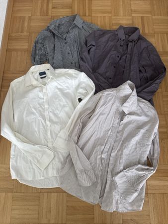 Herren Hemden Set 4 Stück 41/42