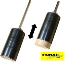 Lochsägen FAMAG 2155 Paroli 100 Bohr-Ø 68 mm