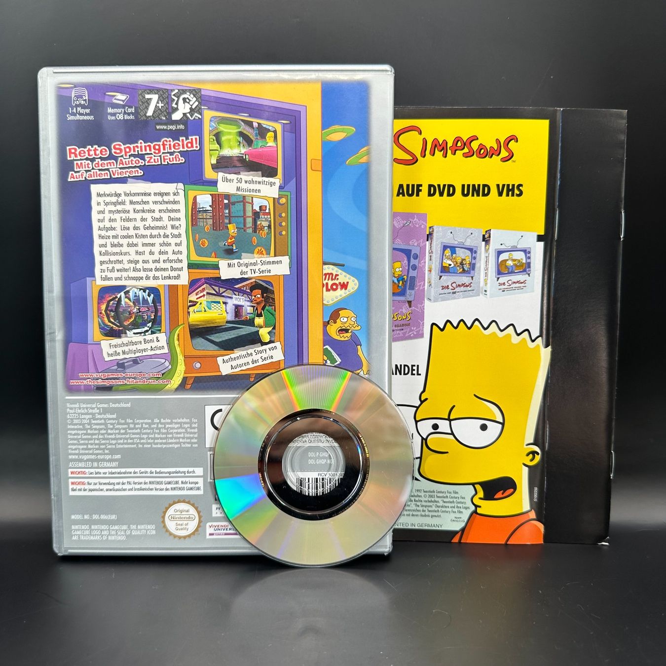 Nintendo Spiele: The Simpsons Hit and Run Gamecube – Gebraucht aus Düdingen von Nerdworld 1