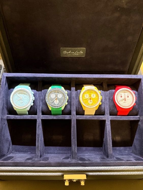 Swatch Orologi: Omega x Swatch Moonswatch Mission on Earth mit Armband! – Usato da Kloten venduto da Nalhza 4