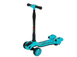 Scooter LED MUSIC Kids türkis
