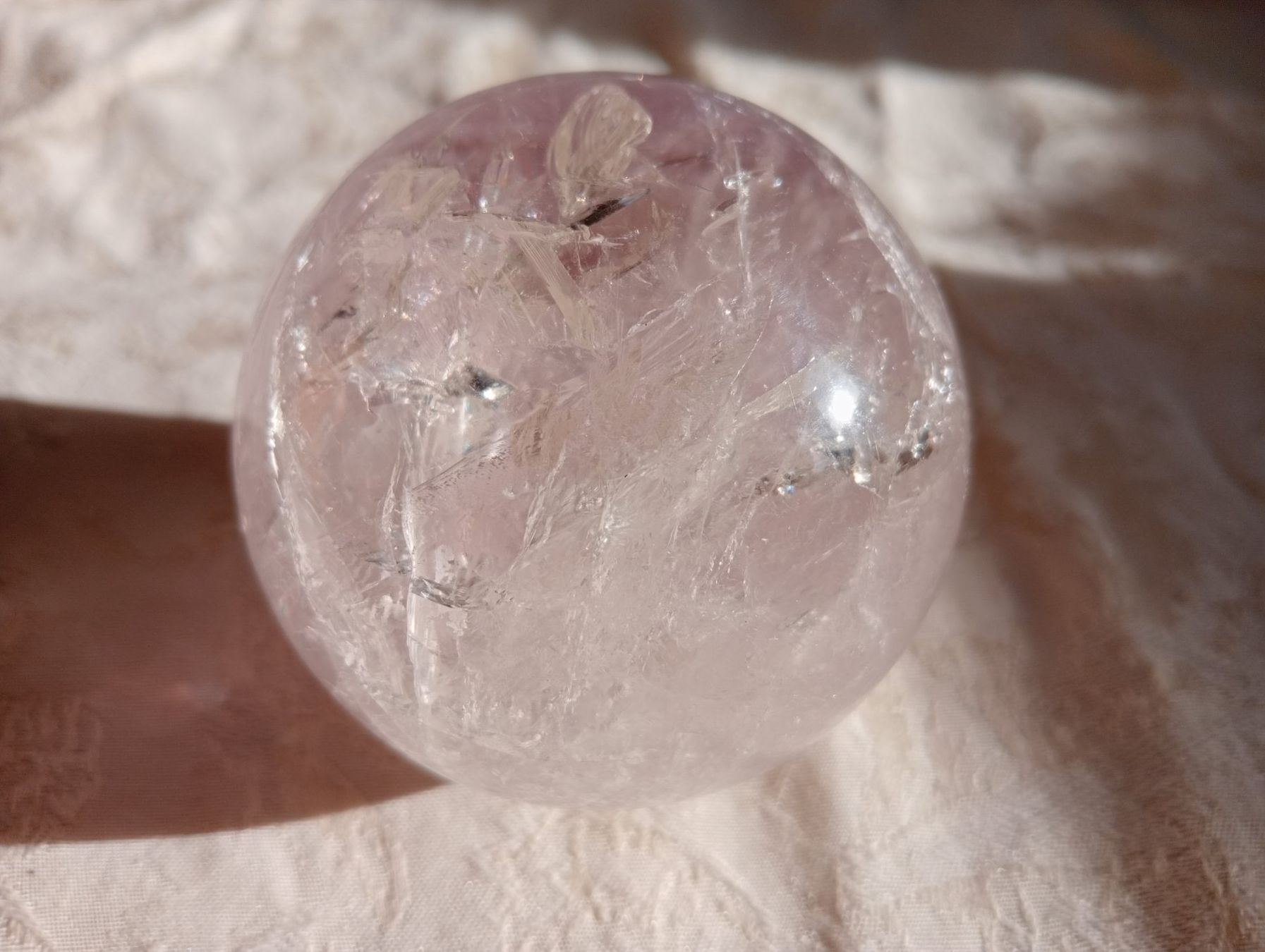 Minerali & Pietre curative: Amethystkugel Durchmesser ca. 8 cm Christallkugel – Usato da Oberdorf BL venduto da Barocki888 8
