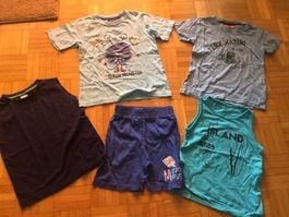 Kleiderpaket T-Shirts + Hose 5 Teile Grösse 104