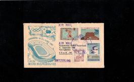 1960 Flugbrief South Korea nach Cham