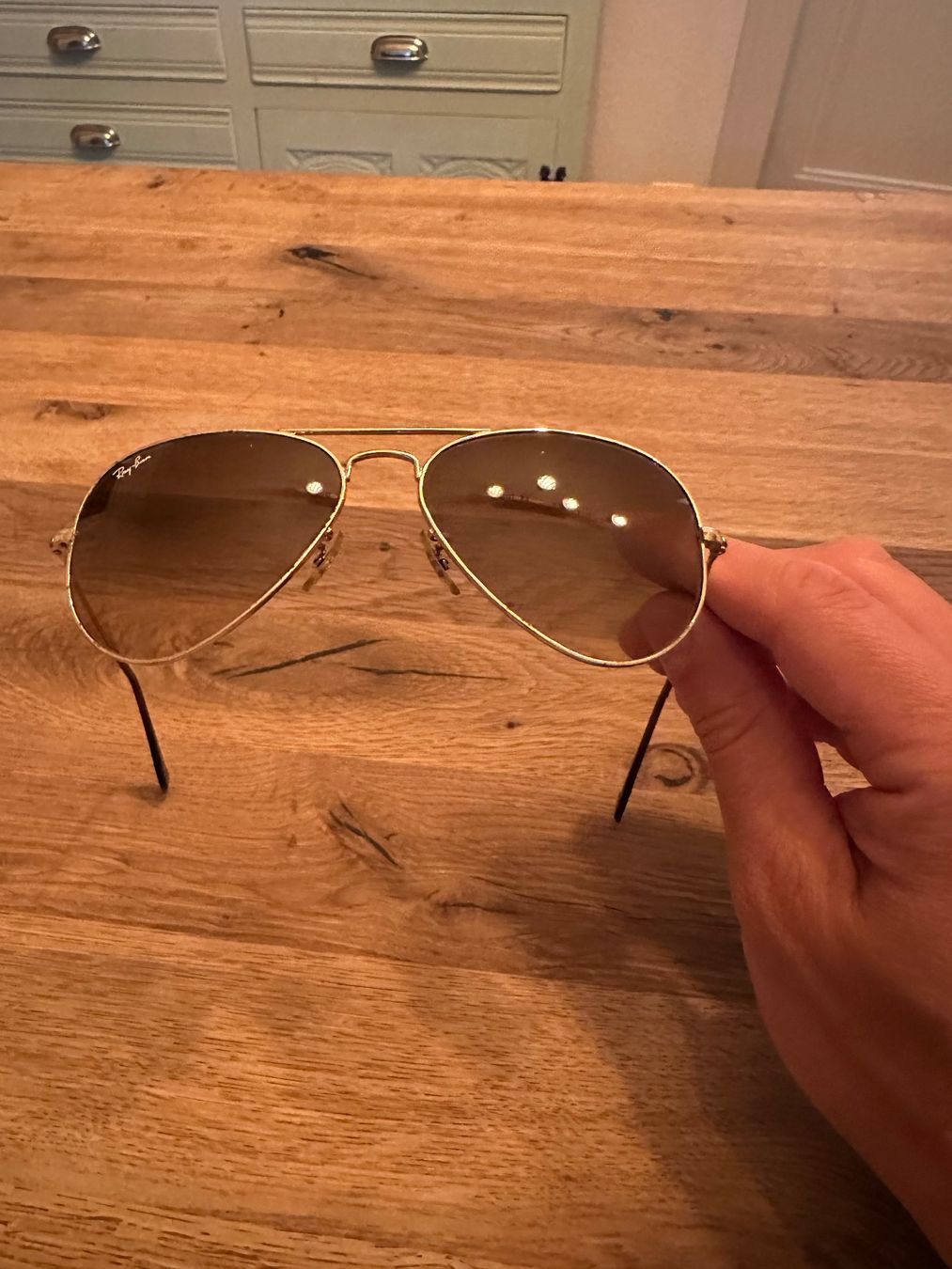 Ray-Ban Occhiali & Lenti: Ray Ban RB3025 Aviator Large Metal – Usato da Genève venduto da Zimmii91