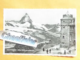 Gornergrat, Hotel Kulm et le Cervin