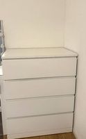 IKEA MALM Kommode weiss  4 Schubladen