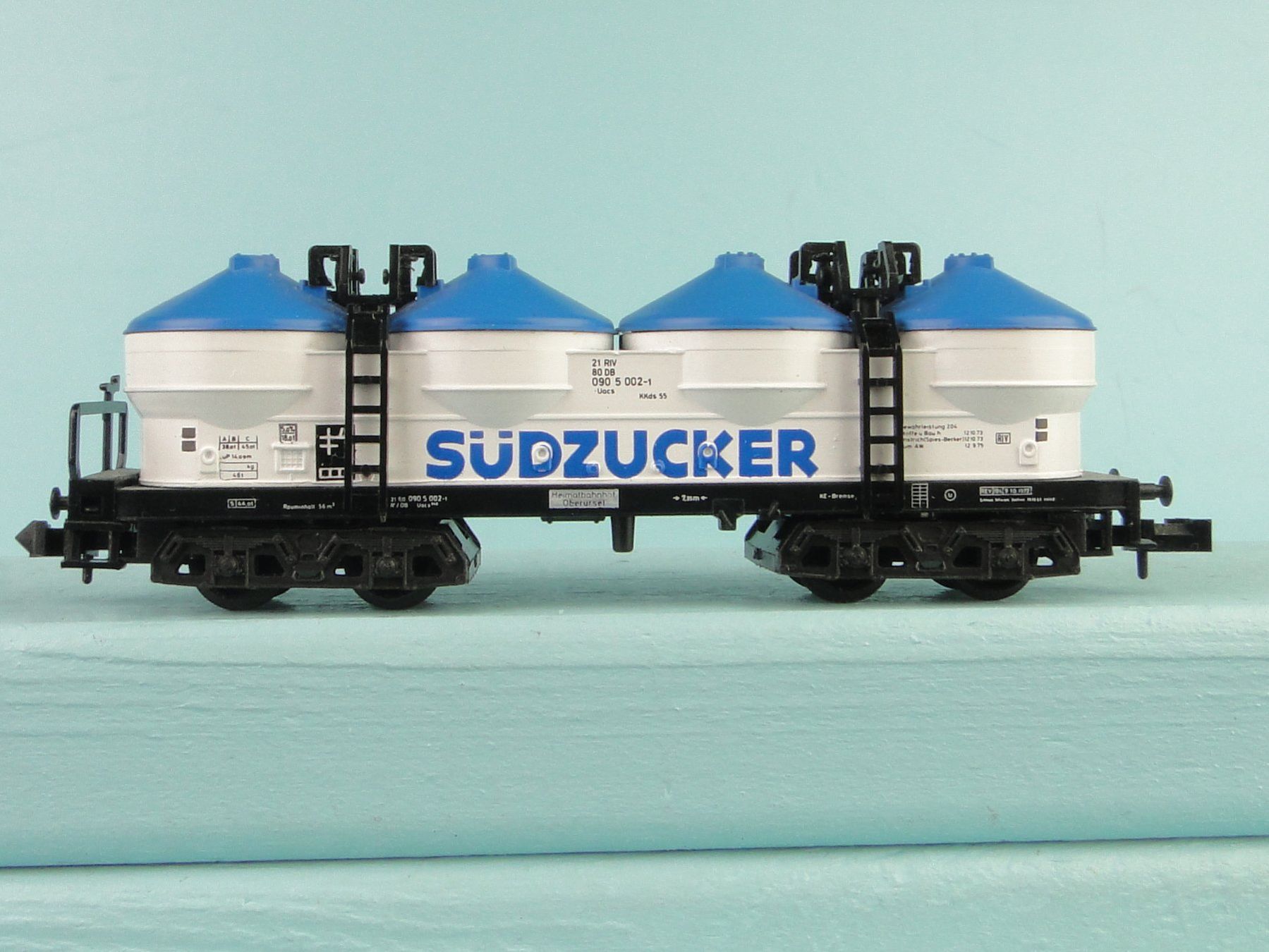 Trix Modellini di ferrovie: Minitrix DB Südzucker – Usato da Bülach venduto da Albitrain 2