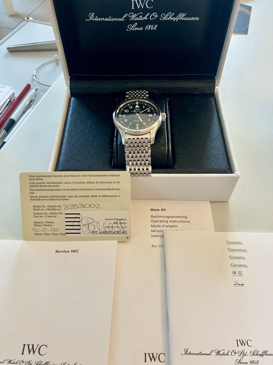 IWC Montres: IWC mk XV Ref. 3253002 Tritium – D'occasion à Jonen par ursi161066 8
