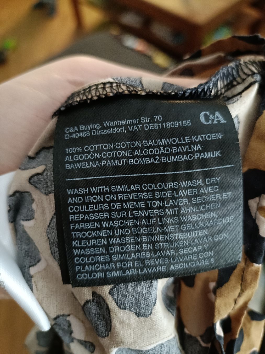 C&A Kleider: C&A Sommerkleid Gr. 38 Leopardenmuster – Neu (gemäss Beschreibung) aus Näfels von CH.Kchlineknopf 4