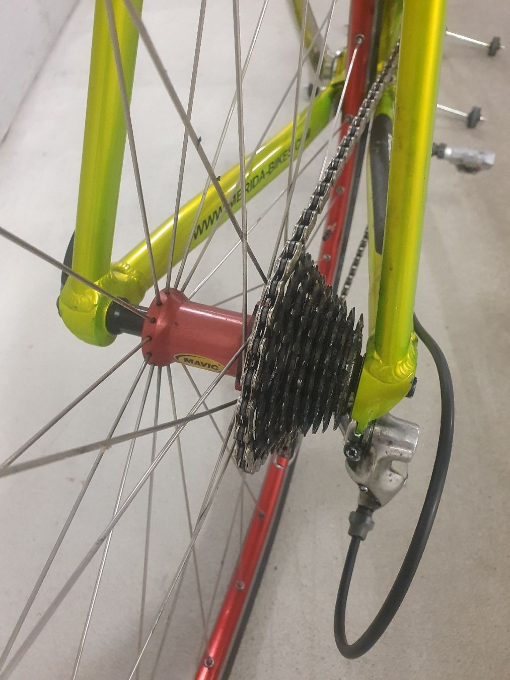 Merida Biciclette: Neuaufbau Rennvelo Merida gr 63 cm – Usato da Zürich venduto da Puhtutz 3