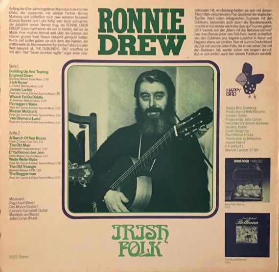 Schallplatten: Ronnie Drew – Irish Folk (LP) – Gebraucht aus Grüningen von  1