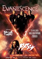 2 x Evanescence Ticket 29.09.26 Hallensradion