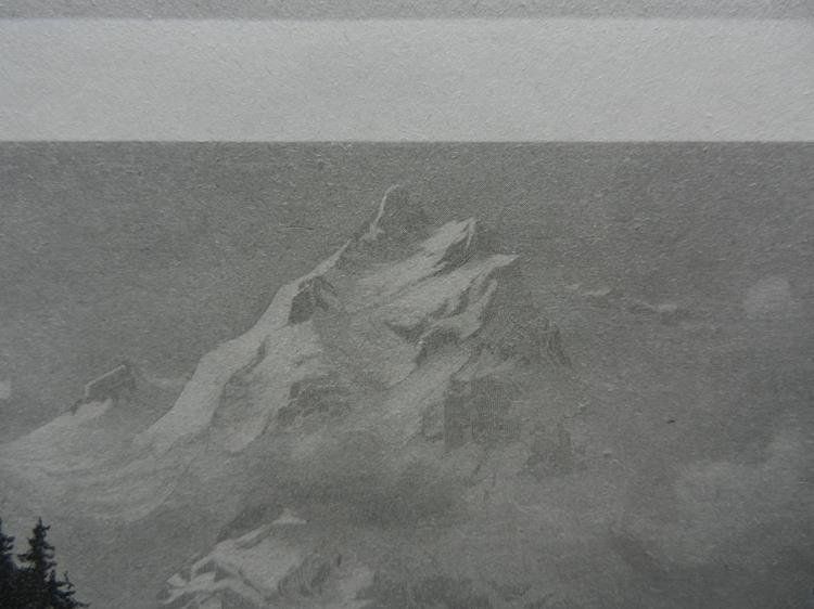 Gravures: Piz Bernina – D'occasion à Risch par Rischli15 7