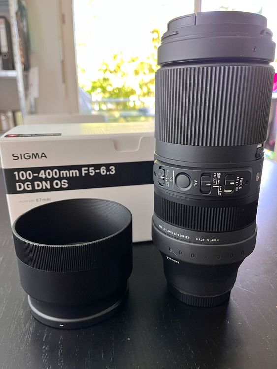 Hersmay Metall Objektiv Stativschelle für Sigma 100-400 mm F5-6.3 DG DN