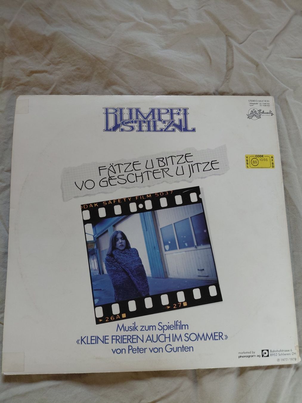 Dischi in vinile: Rumpelstilz Fätze u Bitzevo Gestee u Jitze – Usato da Bern venduto da pangarey 1