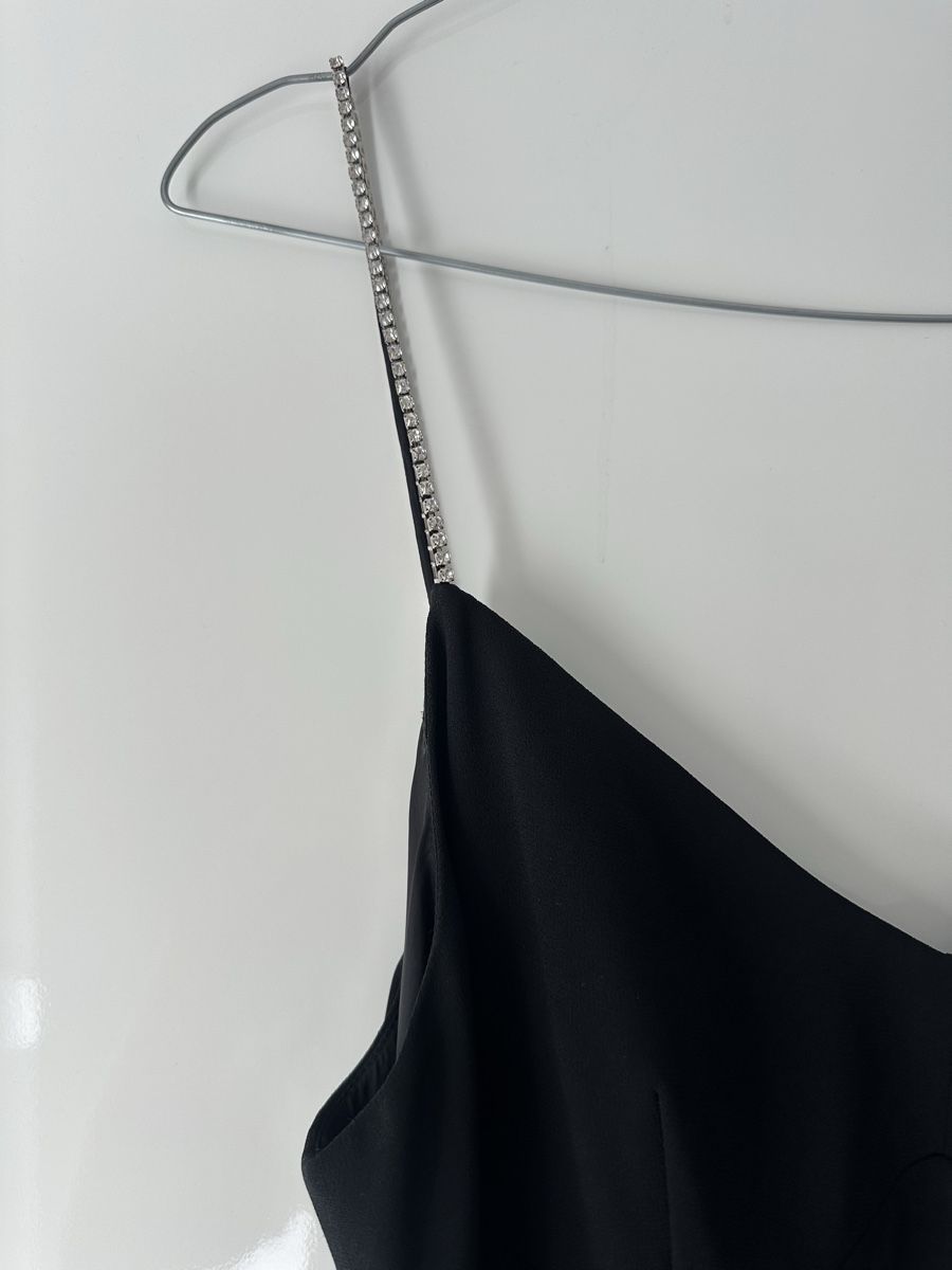 Kleider: Schwarzes Kleid mit Juwelenträgern – Neu (gemäss Beschreibung) aus Uster von Monika_OB 1