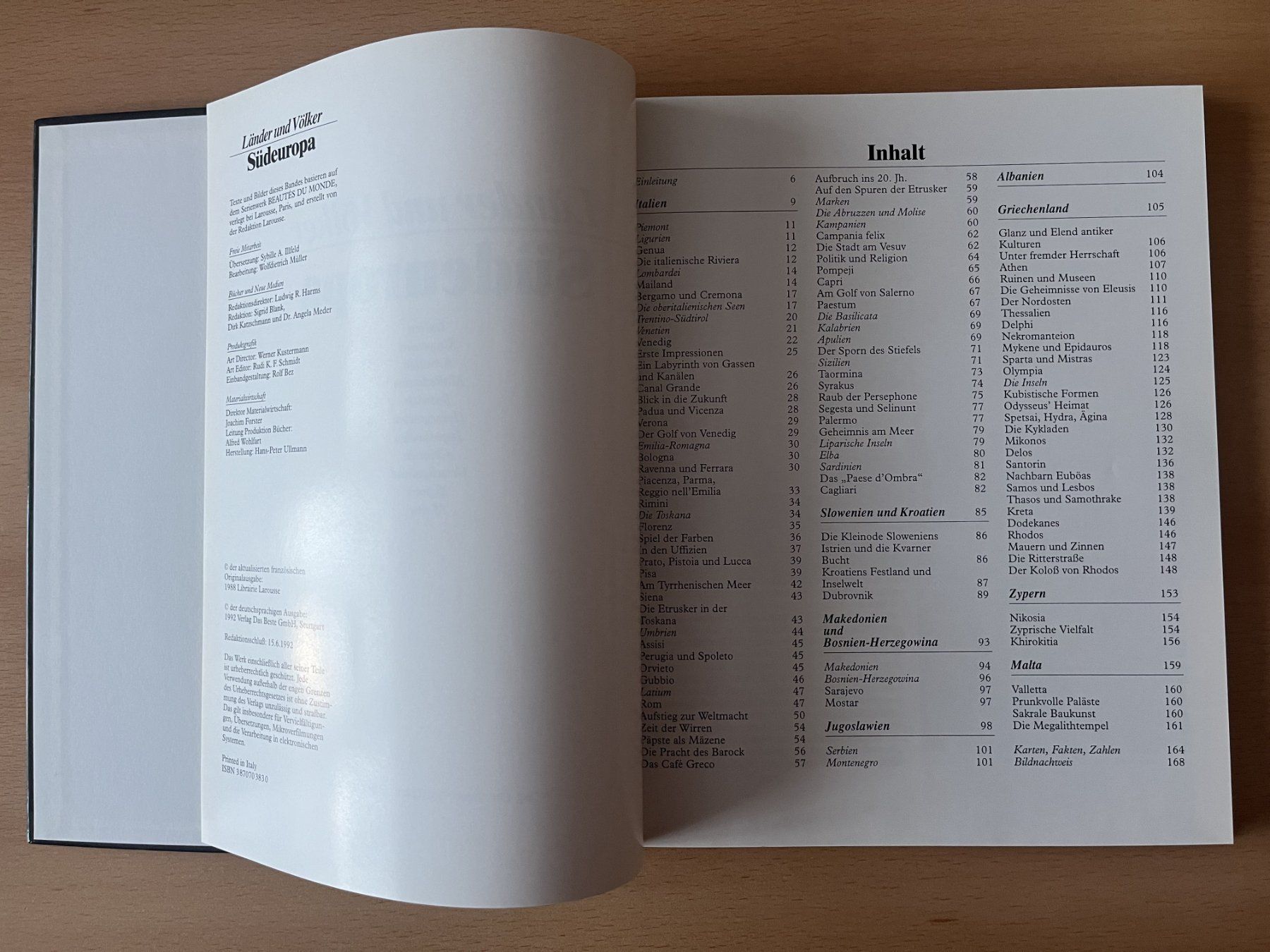 Libri: Länder und Völker - Südeuropa – Usato da Lausen venduto da Mondeo10628 2