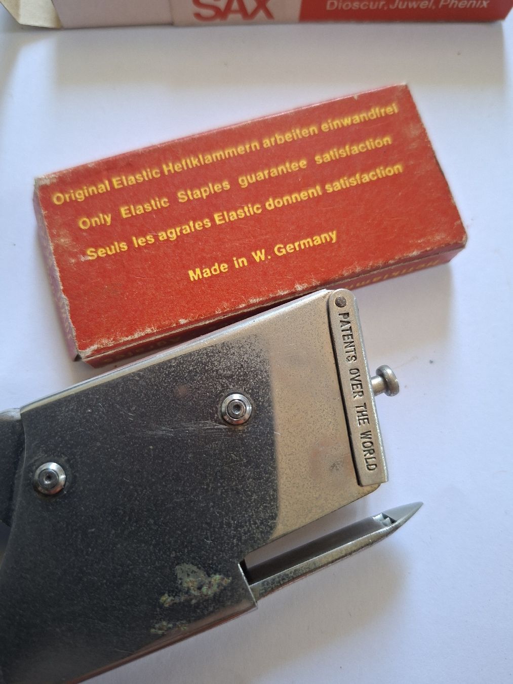 Macchine rilegatrici: Heftzange "JUWEL"  Made in Germany  – Usato da Ipsach venduto da jpbo 5