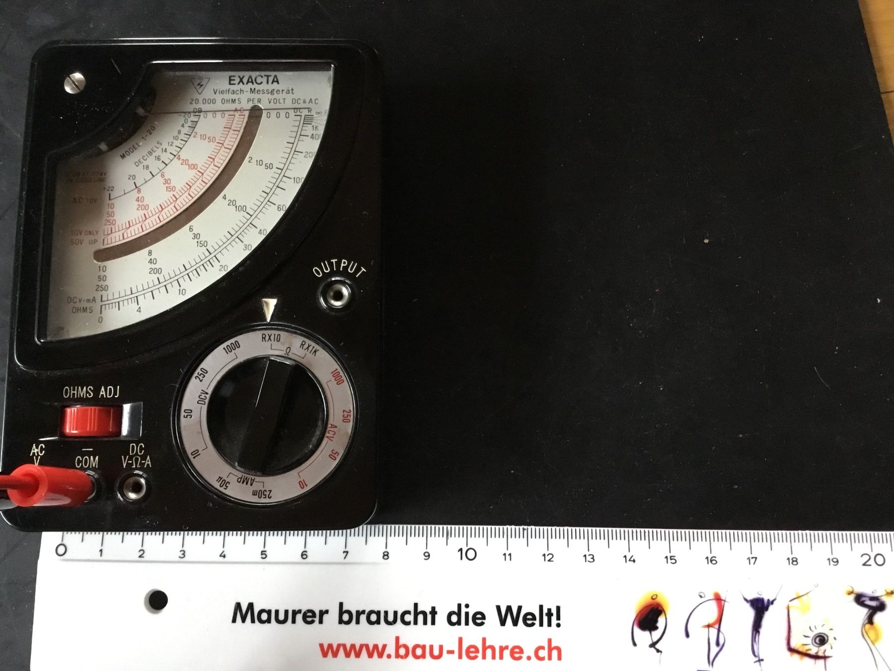 Misurare: Exacta Messgerät analog – Usato da Bonaduz venduto da Schnueff0