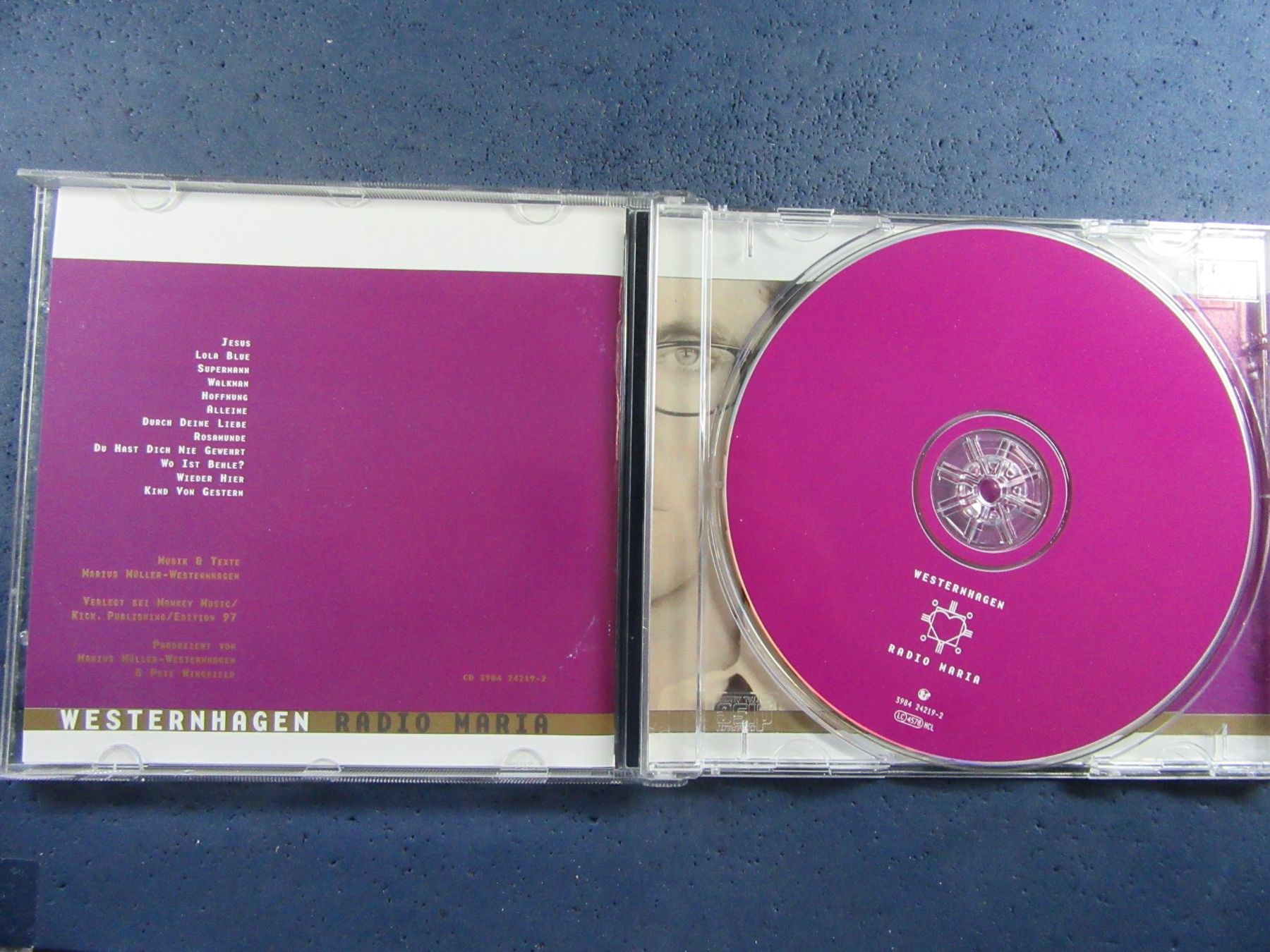 CDs: WESTERNHAGEN CD " RADIO MARIA " – Gebraucht aus Ettingen von Hausi4711 2